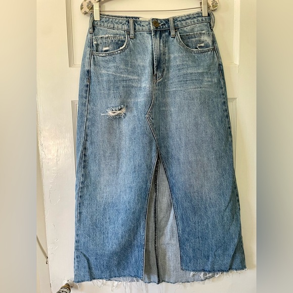 One Teaspoon Denim Skirt - Picture 1 of 2